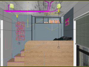 children bedroom style 3D 모델