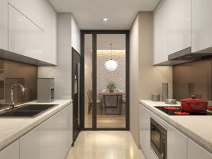 अपार्टमेंट लिविंगरूम एशियाई 3D मॉडल