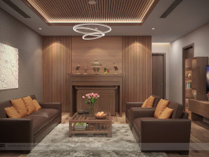 apartment livingroom tradition 3D Model