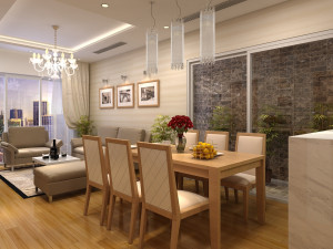 apartment livingroom 3D मॉडल