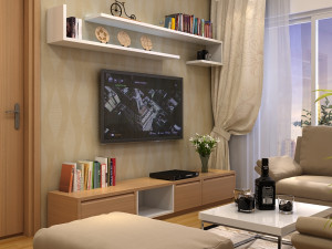 apartment livingroom 3D मॉडल