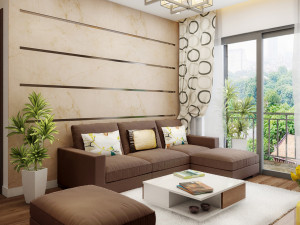 apartment livingroom simple 3D मॉडल