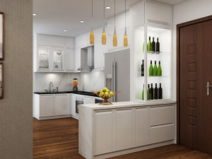 apartment livingroom simple 3D मॉडल