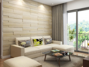 apartment livingroom cream 3D मॉडल