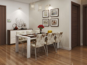 apartment livingroom cream 3D मॉडल