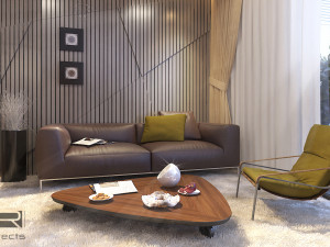 apartment livingroom modern 3D मॉडल