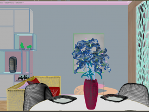 apartment living young 3D Модель