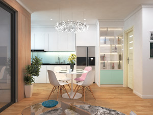 apartment living young 3D मॉडल