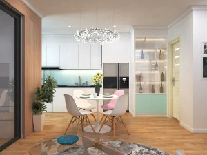 젊게 사는 아파트 3D 모델