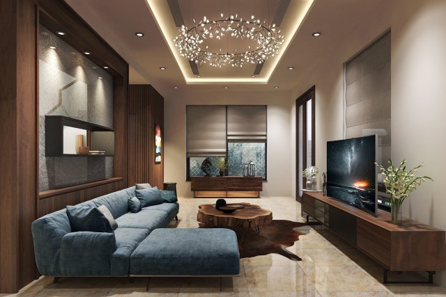 livingroom tradition 3D Модель .c4d .max .obj .3ds .fbx .stl .blend 