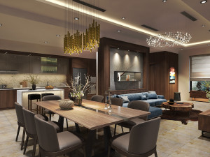 livingroom tradition 3D Модель