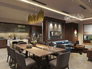 livingroom tradition 3D Model
