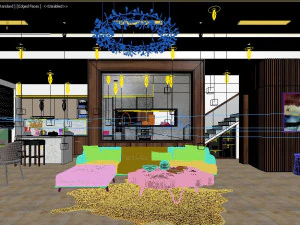 livingroom tradition 3D Model