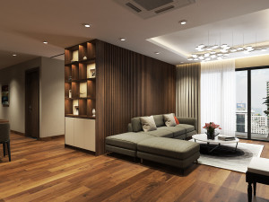 apartment livingroom 3D मॉडल