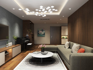 apartment livingroom 3D मॉडल