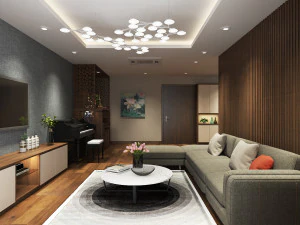 apartment livingroom 3D Model