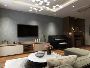 apartment livingroom 3D Model