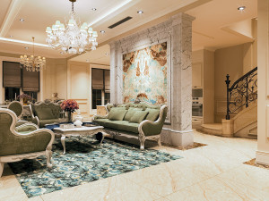 villa livingroom luxury 3D मॉडल