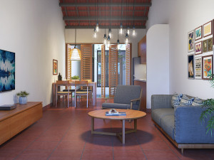 vietnamese livingroom 3D मॉडल