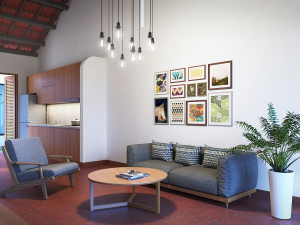 vietnamese livingroom 3D मॉडल