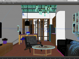 vietnamese livingroom 3D मॉडल