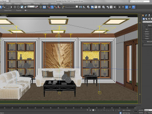 classical livingroom 3D Model