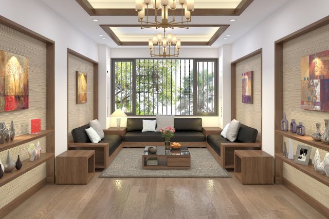 livingroom tradition 3D मॉडल .c4d .max .obj .3ds .fbx .stl .blend 