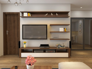 apartment livingroom simple 3D Model