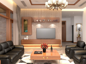 livingroom tropical 3D मॉडल