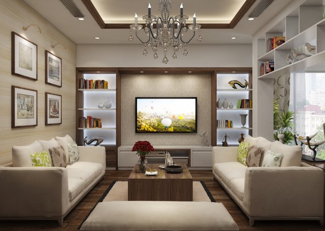 villa livingroom tropical 3D मॉडल .c4d .max .obj .3ds .fbx .stl .blend 