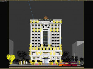 Classical hotel luxury Modello 3D
