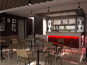 coffee house Modèle 3D