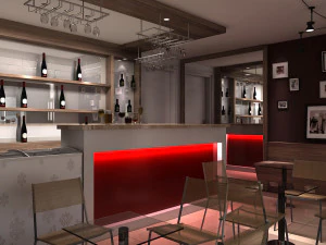 coffee house 3D Model