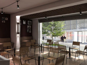 coffee house 3D Model