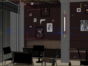 coffee house 3D Model
