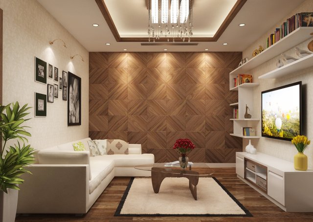 common room villa 3D मॉडल .c4d .max .obj .3ds .fbx .stl .blend 