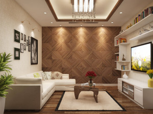 common room villa 3D मॉडल