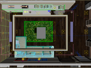common room villa 3D मॉडल