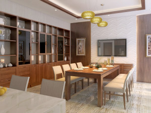 diningroom villa 3D Модель