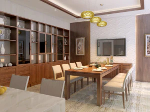 diningroom villa 3D Model