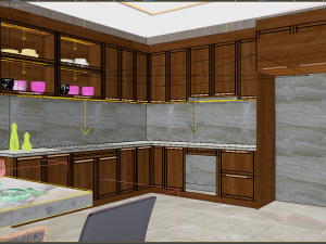 diningroom villa 3D Модель