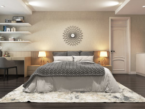 apartment bedroom modern 3D मॉडल