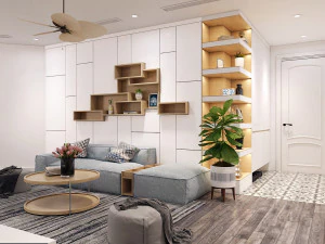 3d apartment livingroom modern 3D Model