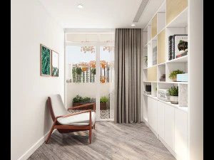 3d apartment livingroom modern 3D Model