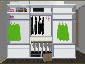 3d apartment livingroom modern 3D Model