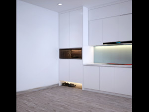 3d apartment livingroom modern Model 3D