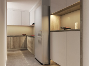 apartment livingroom simple 3D Model