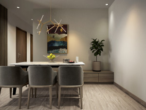 apartment livingroom modern 3Dモデル