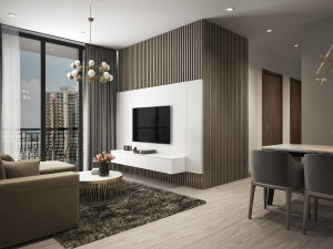 apartment livingroom modern 3Dモデル