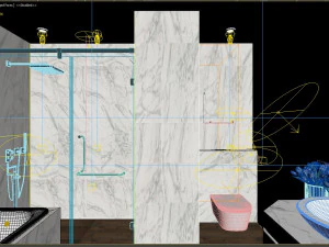 banyo modern 3D Model